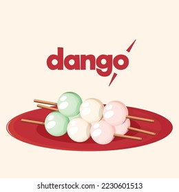 DANGO.  asian FOOD . DESSERT. ASIATIC FOOD