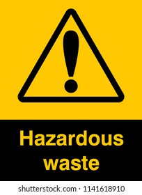 Dangrous corrosive substance symbol sign