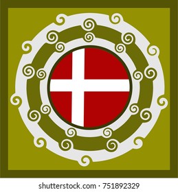 Danish Country Flag