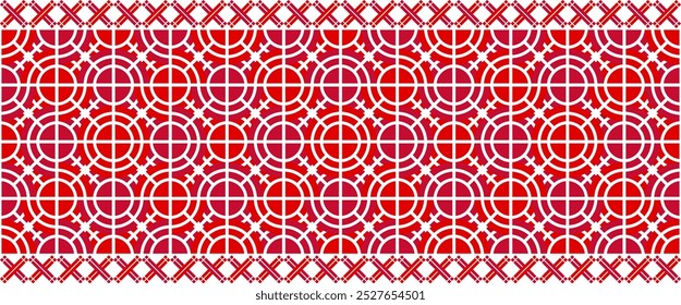 danish pattern. mandala background. geometric texture for decoration. vector illustration