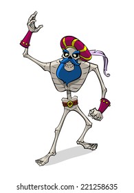 Danse Macabre. Duke Bluebeard in hat with feather.