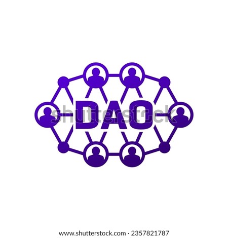 DAO community icon with users