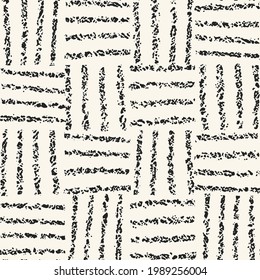 Dappled Ink Textured Checked Pattern