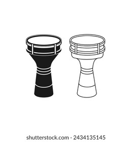 darbuka icon vector illustration design