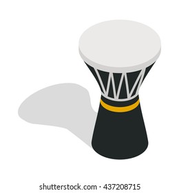 Darbuka, percussive musical instrument icon