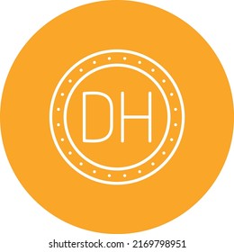 Icono vector Darham. Se puede usar para imprimir, móviles y aplicaciones web.