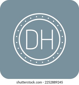 Darham vector icon. Can be used for printing, mobile and web applications.