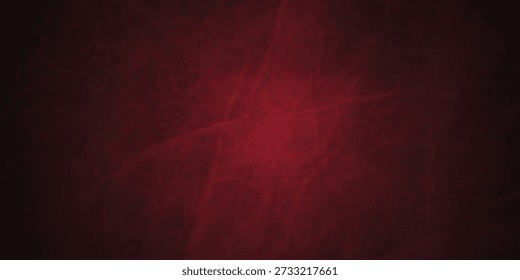 Dari diseño de fondo rojo y negro grunge con efectos de textura intensos. arte de fondo rojo vintage