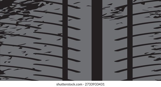 Dark abstract architectural texture with layered vertical structures and depth