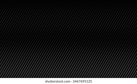 Dark abstract background, black background with grey lines, texture with diagonal lines