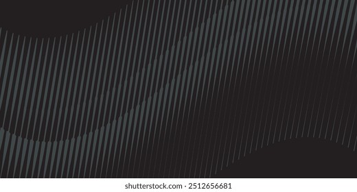 Dark abstract background, black background with grey lines, texture with diagonal lines
