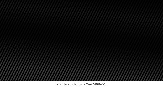Fondo abstracto oscuro, fondo negro con líneas grises, textura con líneas diagonales