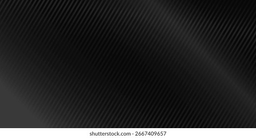 Fondo abstracto oscuro, fondo negro con líneas grises, textura con líneas diagonales