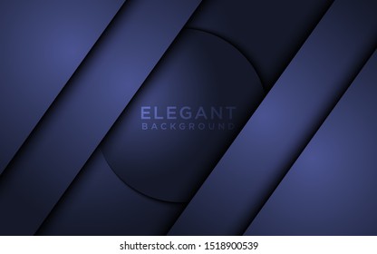 Dark abstract background with black overlap layers. Texture with silver and golden glitters dots element decoration.