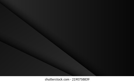 Dark Abstract Background Black Overlap  Vector