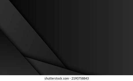 Dark Abstract Background Black Overlap  Vector