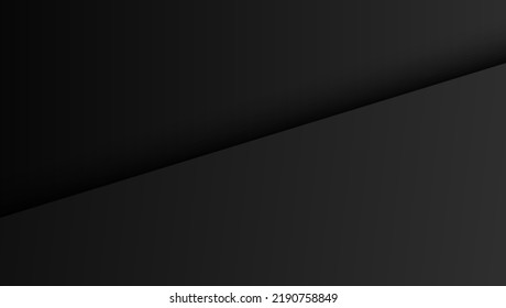 Dark Abstract Background Black Overlap  Vector