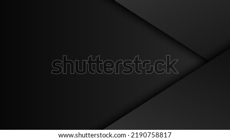Dark Abstract Background Black Overlap  Vector