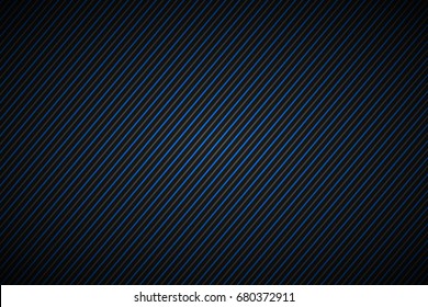 Dark abstract background, blue and gray striped pattern, diagonal lines and strips, vector illustration