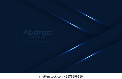 Dark abstract background with dark blue overlap layers.