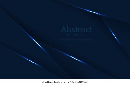Dark abstract background with dark blue overlap layers.