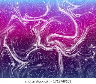 Fondo oscuro y abstracto. Telas azules y violetas con estrías blancas. Antecedentes
afiches y pancartas. Vector de material.