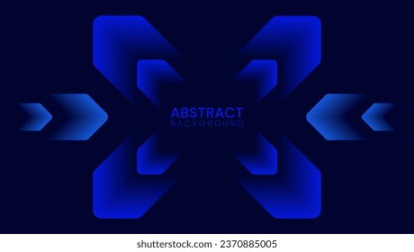 Dark abstract background with dark blue background with abstract shape, dynamic and sport banner concept