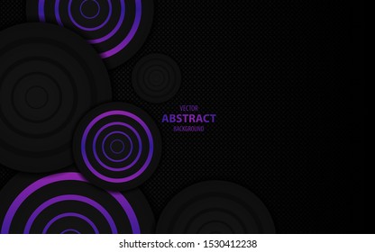 Dark abstract background a combination with line light purple. Modern vector design template for element cover business, advertising corporate, banner, card, flyer, presentation