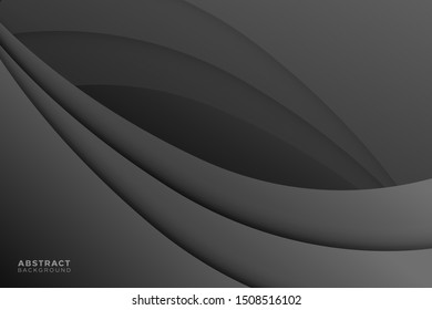 Dark Abstract background design. Vector Illustration