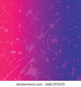 A dark, abstract background with a distressed, cracked texture in a purple and blue gradient.
