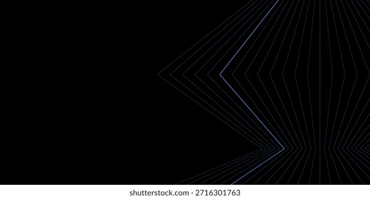 A dark abstract background featuring a geometric pattern with thin, intersecting lines creating a sense of depth and complexity.