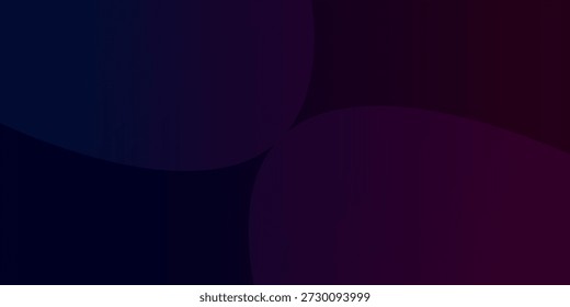 Un fondo abstracto oscuro con Formas geométricas con un sutil gradiente de tonos azul profundo y púrpura.