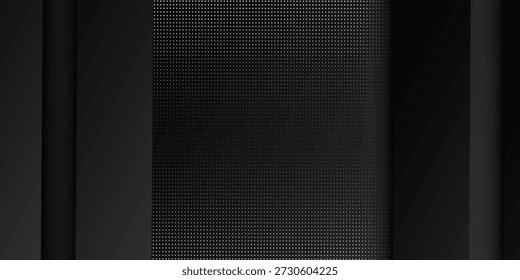 Un fondo oscuro y abstracto con un sutil patrón de cuadrícula y líneas de Vertical, creando una sensación de profundidad y textura.