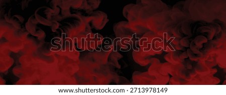 Dark Abstract Background Filled With Billowing Smoke Movement
