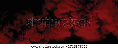 Dark Abstract Background Filled With Billowing Smoke Movement