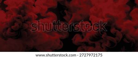 Dark Abstract Background Filled With Billowing Smoke Movement