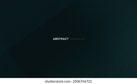 Dark abstract background with fine diagonal lines and subtle greenish tones, perfect for modern and professional design projects.