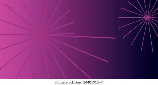 Fondo abstracto oscuro con círculos brillantes. Remolino elemento de líneas circulares. Líneas brillantes. Concepto de tecnología futurista.vector