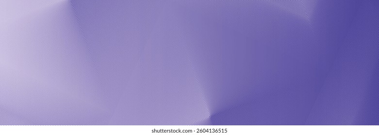 Dark abstract background with glowing geometric lines. Modern shiny purple blue gradient rounded square lines pattern. Futuristic technology concept.