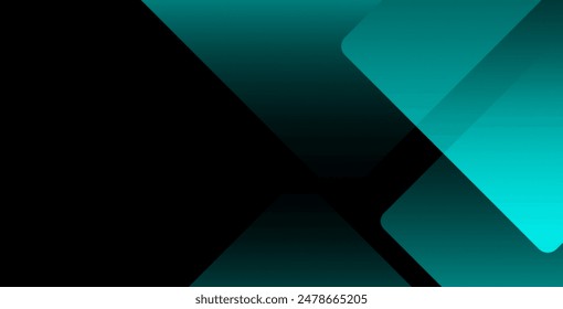Dark abstract background with glowing shiny line. Modern gradient geometric shape graphic. Dynamic shapes composition. Suit for poster, cover, banner, booklet, website, flyer, backdrop, card