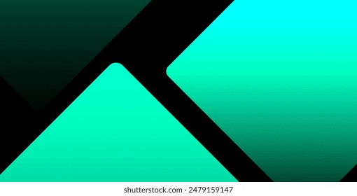 Dark abstract background with glowing shiny line. Modern gradient geometric shape graphic. Dynamic shapes composition. Suit for poster, cover, banner, booklet, website, flyer, backdrop, card