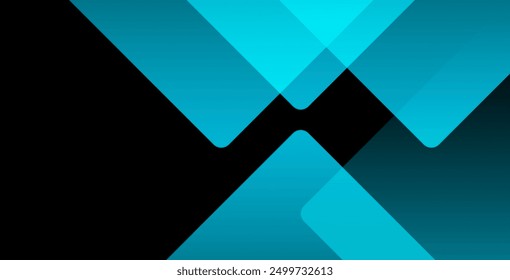 Fondo abstracto oscuro con línea brillante brillante. Gráfico de forma geométrica de gradiente moderno. Composición de Formas dinámicas. Traje para el cartel, cubierta, Anuncio, folleto, Sitio web, volante, telón de fondo, tarjeta