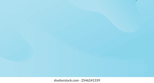 Dark abstract background with glowing wave. Shiny moving lines design element. Modern purple blue gradient flowing wave lines.