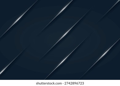 Dark abstract background with modern light stripes decoration. Background design with elegant scratch effect. Vector Illustration EPS. 3