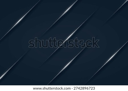Dark abstract background with modern light stripes decoration. Background design with elegant scratch effect. Vector Illustration EPS. 3