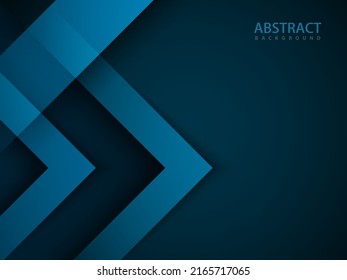 fondo abstracto oscuro con líneas cuadradas azules transparentes modernas