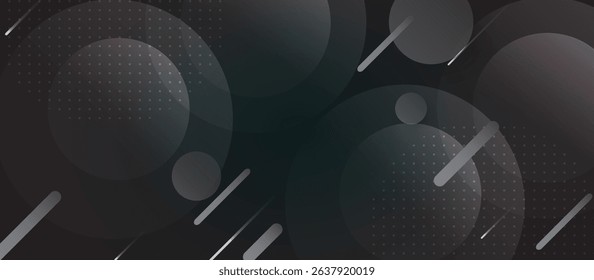 Dark Abstract Background with Overlapping Translucent Circles and Ovals in Gray, Teal, and Muted Brown, Featuring Soft Edges, Diagonal Light Gray Streaks, and Subtle Dotted Texture for Depth