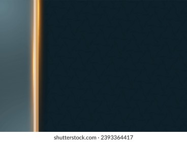 Dark abstract background with pattern and light effects