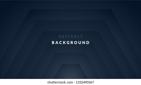 Dark abstract background with polygon geometric shape layer. 