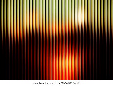Dark abstract background with a rippled glass texture design 